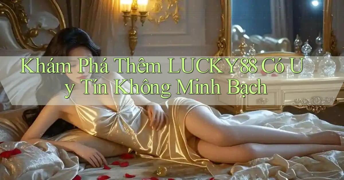 khám phá thêm lucky88 có uy tín không minh bạch