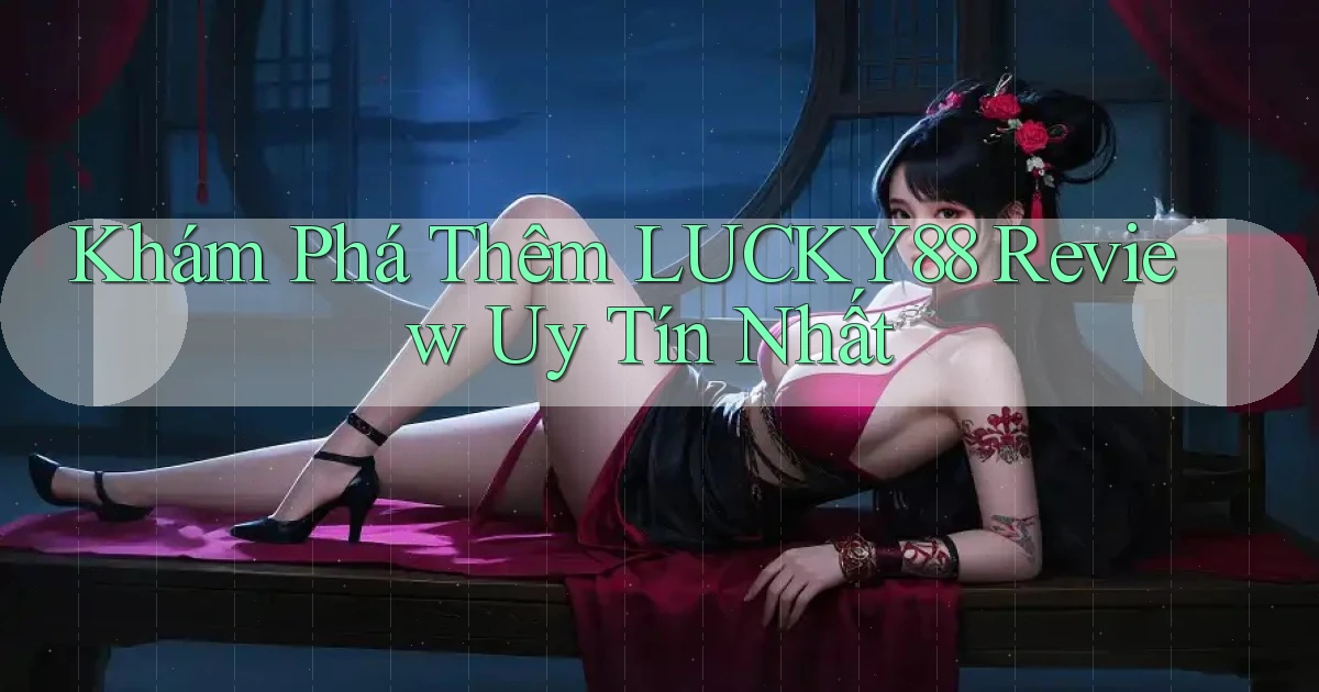 khám phá thêm lucky88 review uy tín nhất