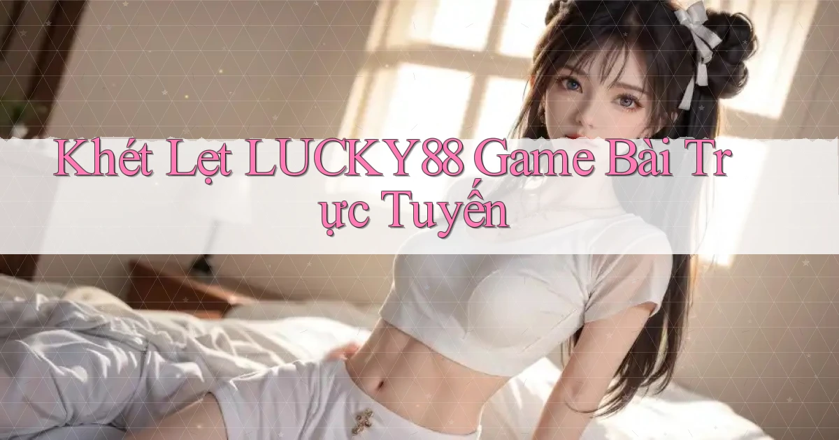 khét lẹt lucky88 game bài trực tuyến