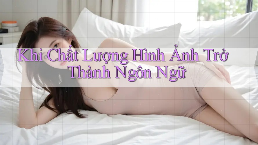 Khi Chất Lượng Hình Ảnh Trở Thành Ngôn Ngữ Khi Chất Lượng Hình Ảnh Trở Thành Ngôn Ngữ