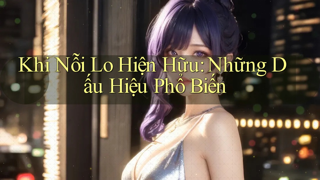 Khi Nỗi Lo Hiện Hữu: Những Dấu Hiệu Phổ Biến Khi Nỗi Lo Hiện Hữu: Những Dấu Hiệu Phổ Biến