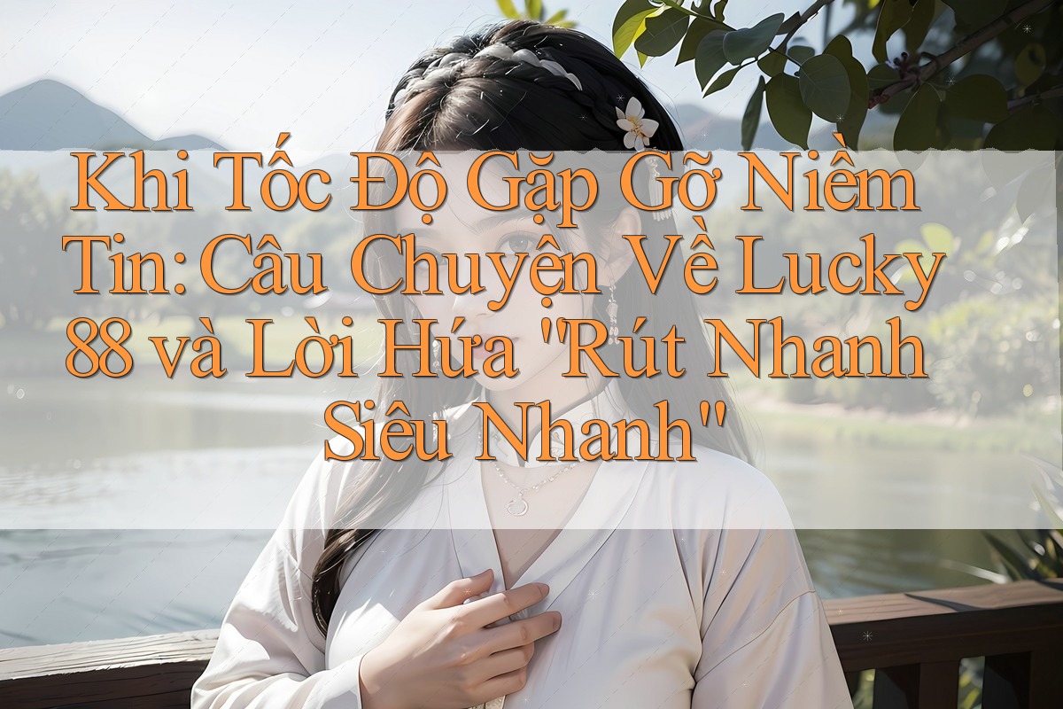 Khi Tốc Độ Gặp Gỡ Niềm Tin: Câu Chuyện Về Lucky88 và Lời Hứa “Rút Nhanh Siêu Nhanh” Khi Tốc Độ Gặp Gỡ Niềm Tin: Câu Chuyện Về Lucky88 và Lời Hứa “Rút Nhanh Siêu Nhanh”