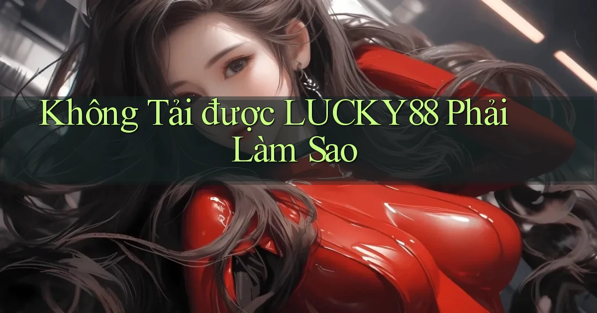 không tải được lucky88 phải làm sao