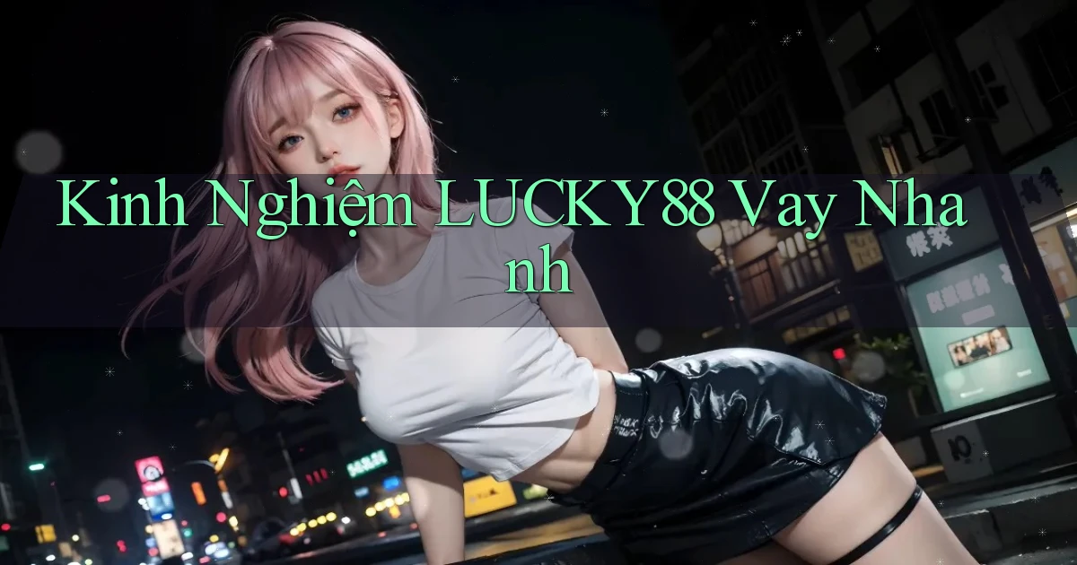 kinh nghiệm lucky88 vay nhanh