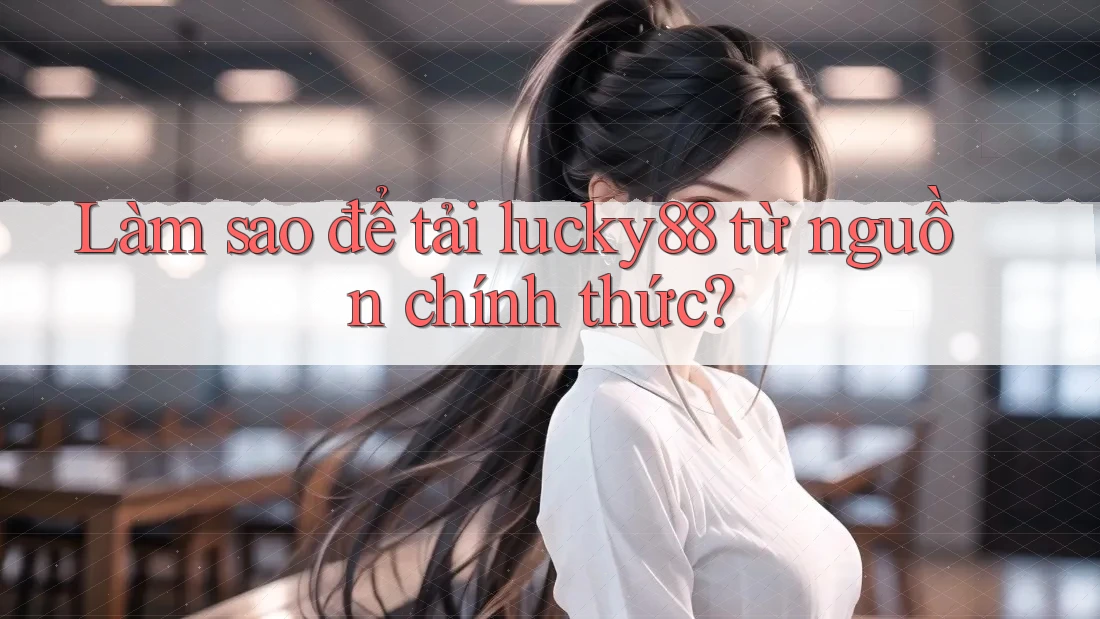 Làm sao để tải lucky88 từ nguồn chính thức?