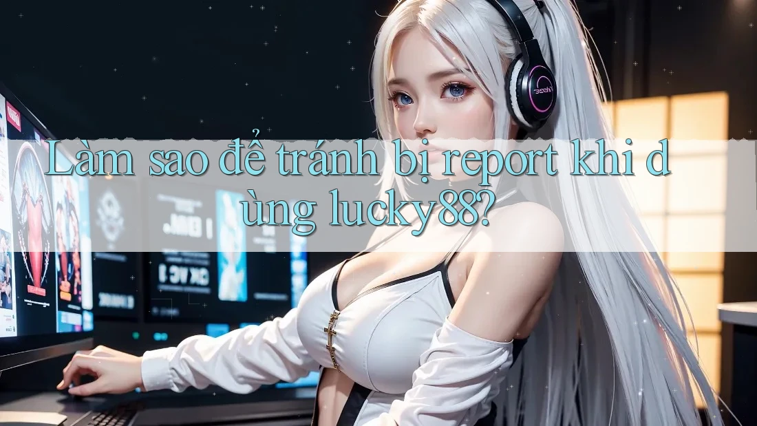 Làm sao để tránh bị report khi dùng lucky88?