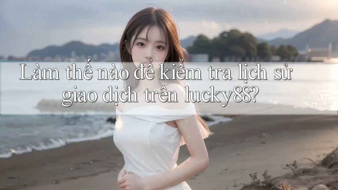 Làm thế nào để kiểm tra lịch sử giao dịch trên lucky88? Làm thế nào để kiểm tra lịch sử giao dịch trên lucky88?