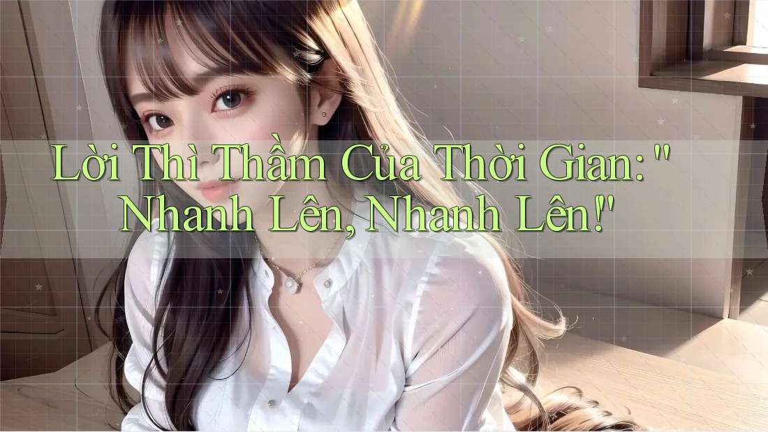 Lời Thì Thầm Của Thời Gian: “Nhanh Lên, Nhanh Lên!”
