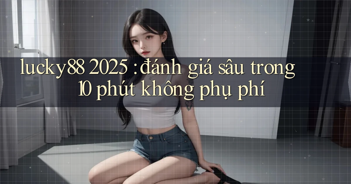 lucky88 2025 đánh giá sâu trong 10 phút không phụ phí