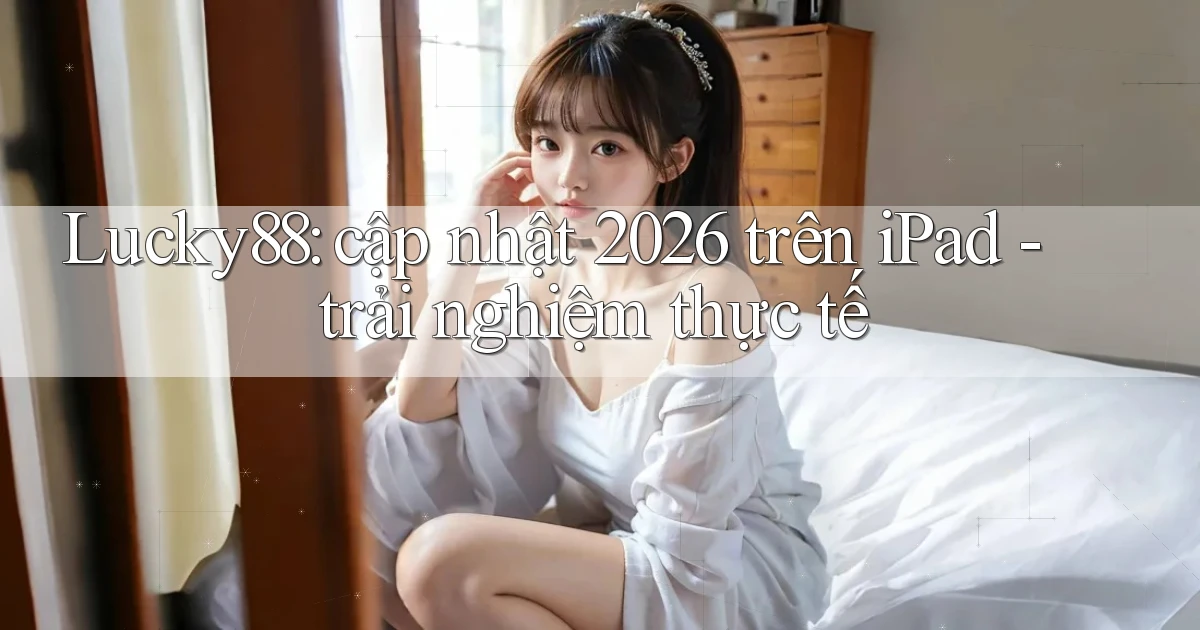 Lucky88 cập nhật 2026 trên iPad   trải nghiệm thực tế