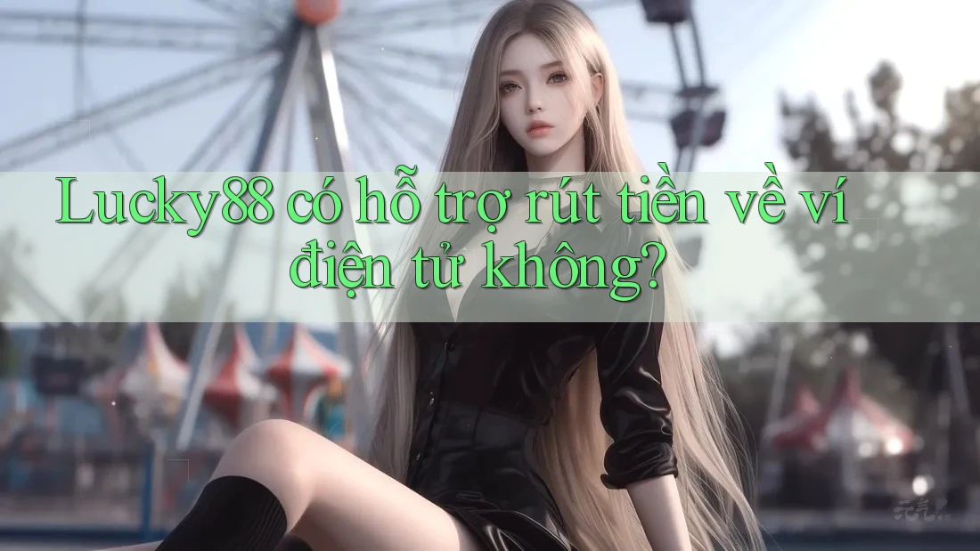 Lucky88 có hỗ trợ rút tiền về ví điện tử không?