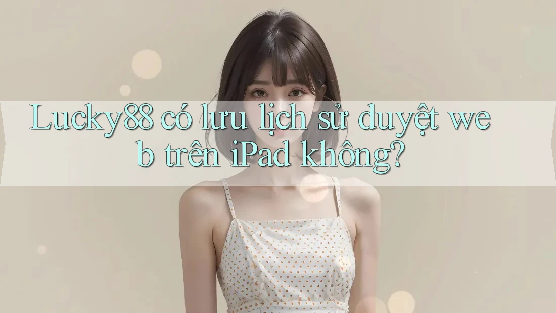 Lucky88 có lưu lịch sử duyệt web trên iPad không?