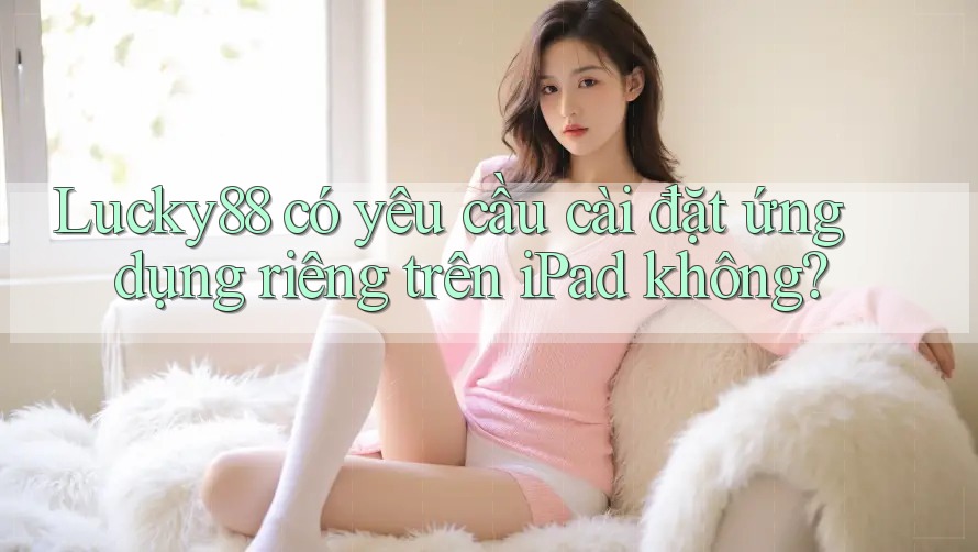 Lucky88 có yêu cầu cài đặt ứng dụng riêng trên iPad không? Lucky88 có yêu cầu cài đặt ứng dụng riêng trên iPad không?