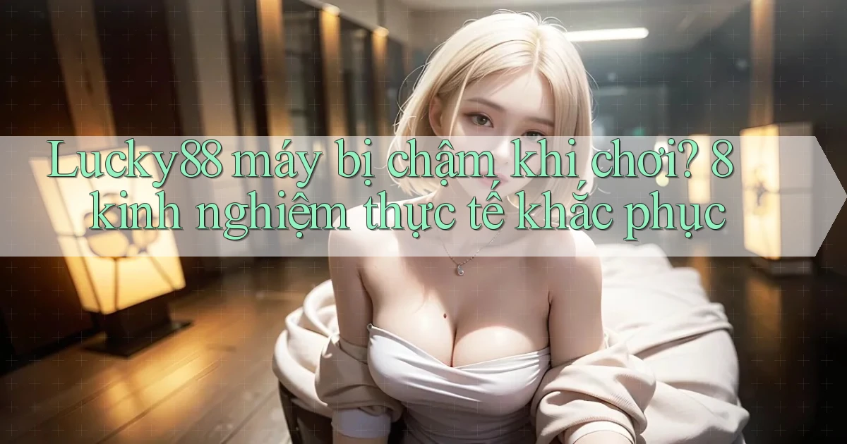 Lucky88 máy bị chậm khi chơi 8 kinh nghiệm thực tế khắc phục