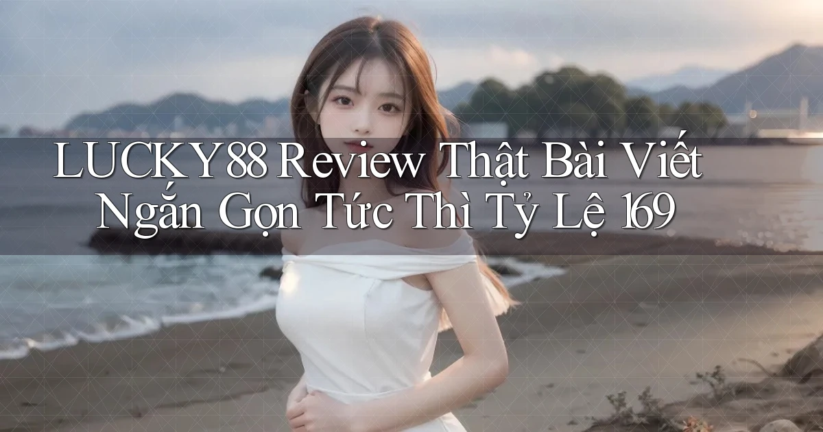 Lucky88 review thật bài viết ngắn gọn tức thì tỷ lệ 169