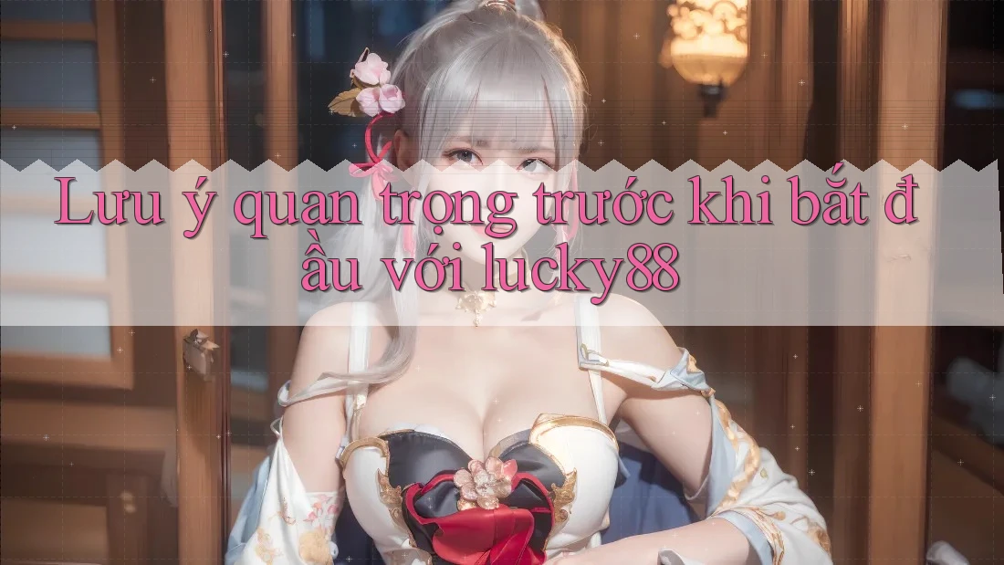 Lưu ý quan trọng trước khi bắt đầu với lucky88
