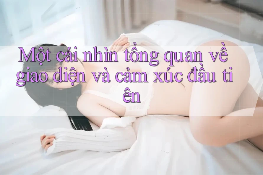 Một cái nhìn tổng quan về giao diện và cảm xúc đầu tiên Một cái nhìn tổng quan về giao diện và cảm xúc đầu tiên