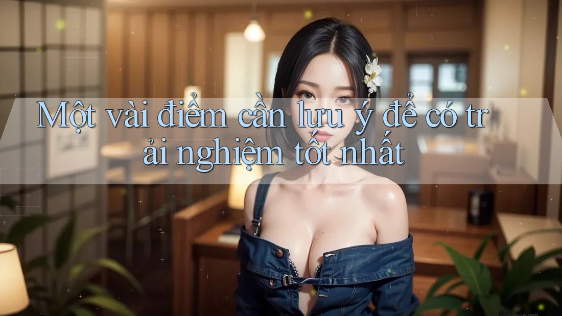 Một vài điểm cần lưu ý để có trải nghiệm tốt nhất Một vài điểm cần lưu ý để có trải nghiệm tốt nhất