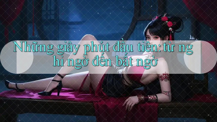 Những giây phút đầu tiên: từ nghi ngờ đến bất ngờ Những giây phút đầu tiên: từ nghi ngờ đến bất ngờ