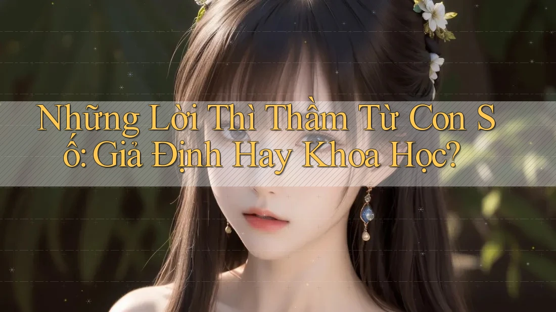Những Lời Thì Thầm Từ Con Số: Giả Định Hay Khoa Học? Những Lời Thì Thầm Từ Con Số: Giả Định Hay Khoa Học?