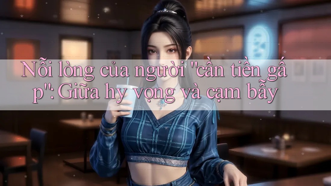 Nỗi lòng của người “cần tiền gấp”: Giữa hy vọng và cạm bẫy Nỗi lòng của người “cần tiền gấp”: Giữa hy vọng và cạm bẫy