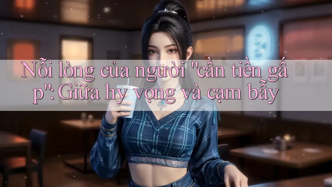 Nỗi lòng của người “cần tiền gấp”: Giữa hy vọng và cạm bẫy Nỗi lòng của người “cần tiền gấp”: Giữa hy vọng và cạm bẫy