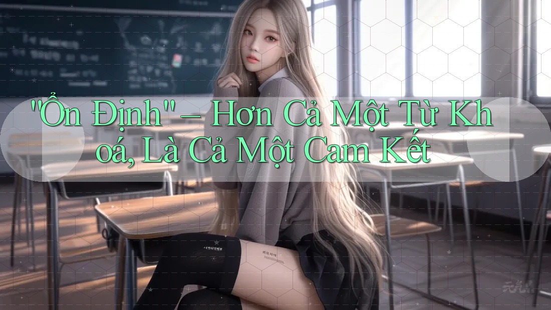 “Ổn Định” – Hơn Cả Một Từ Khoá, Là Cả Một Cam Kết