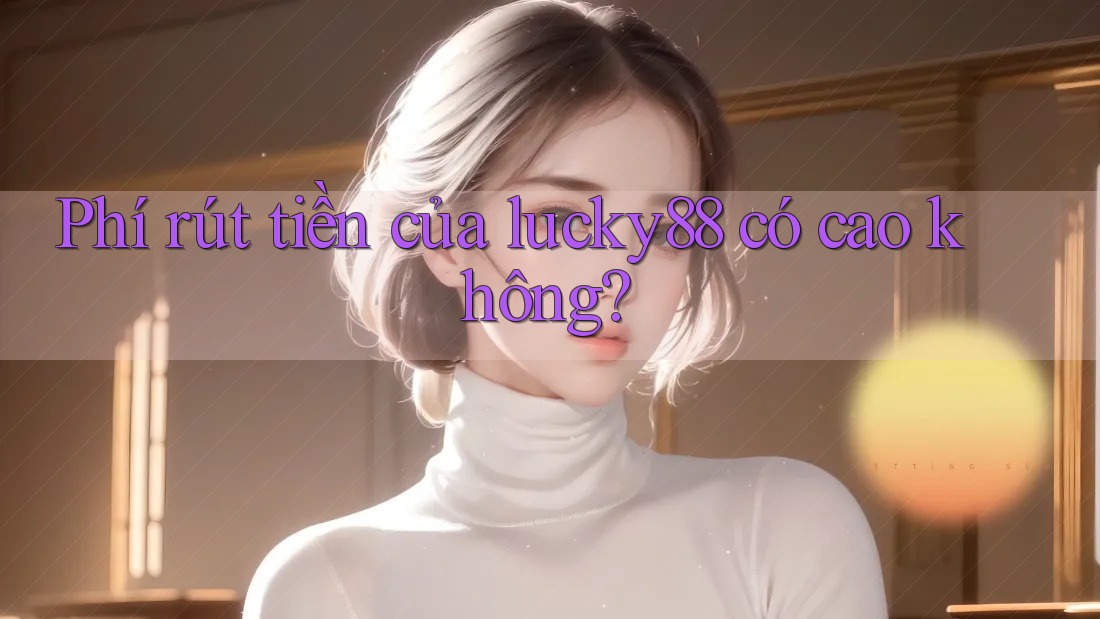 Phí rút tiền của lucky88 có cao không?