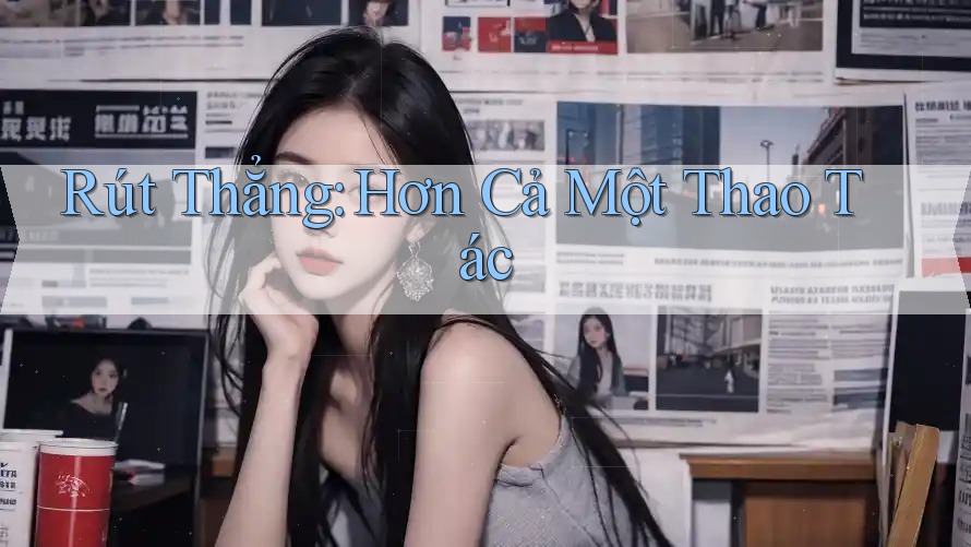 Rút Thẳng: Hơn Cả Một Thao Tác Rút Thẳng: Hơn Cả Một Thao Tác