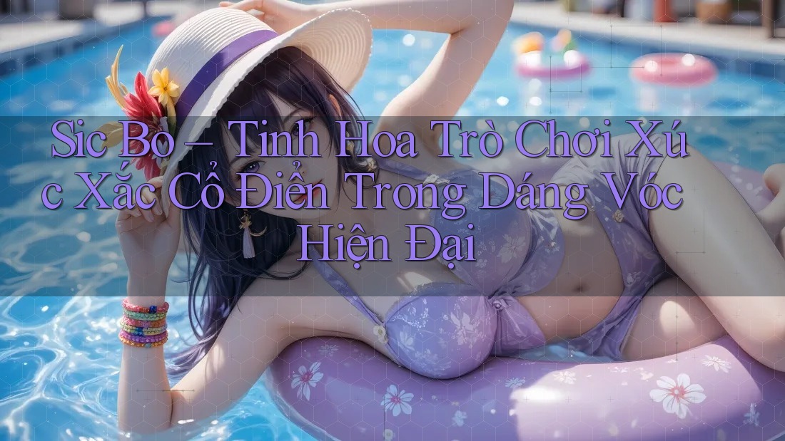 Sic Bo – Tinh Hoa Trò Chơi Xúc Xắc Cổ Điển Trong Dáng Vóc Hiện Đại Sic Bo – Tinh Hoa Trò Chơi Xúc Xắc Cổ Điển Trong Dáng Vóc Hiện Đại