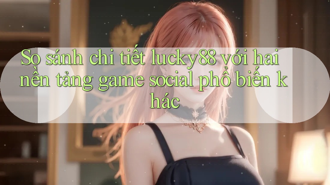 So sánh chi tiết lucky88 với hai nền tảng game social phổ biến khác So sánh chi tiết lucky88 với hai nền tảng game social phổ biến khác
