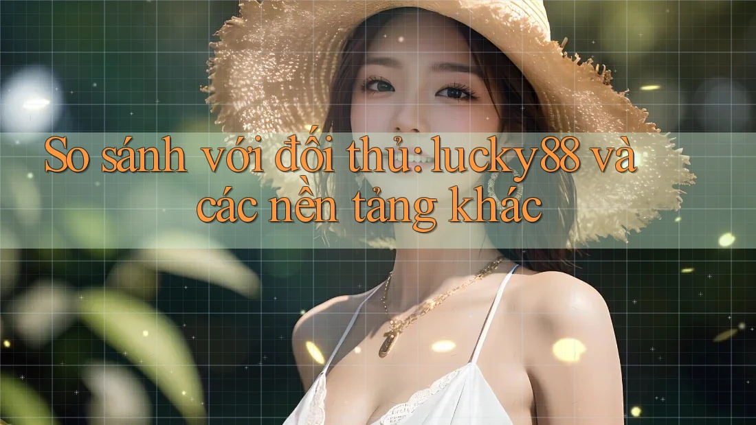 So sánh với đối thủ: lucky88 và các nền tảng khác So sánh với đối thủ: lucky88 và các nền tảng khác