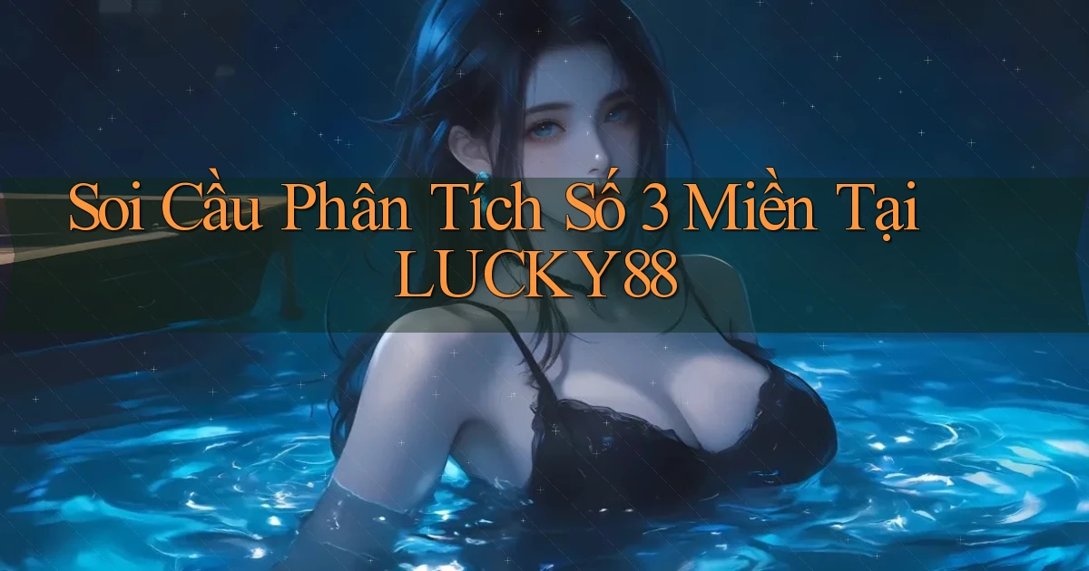 soi cầu phân tích số 3 miền tại lucky88