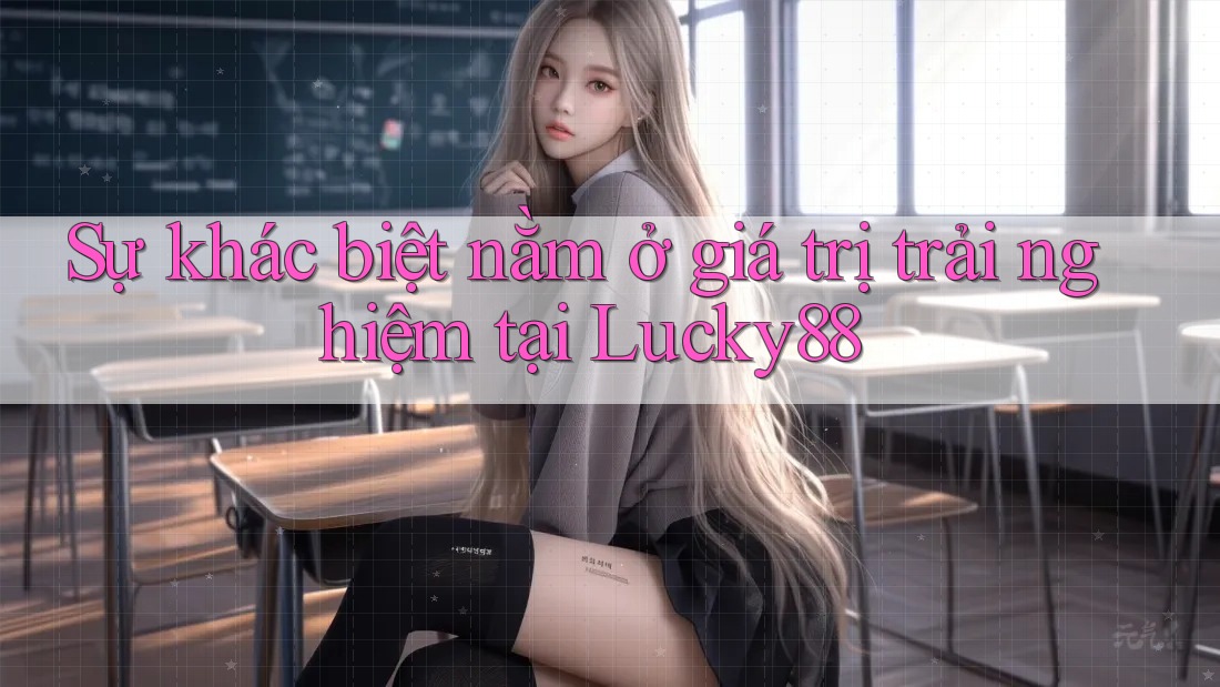 Sự khác biệt nằm ở giá trị trải nghiệm tại Lucky88 Sự khác biệt nằm ở giá trị trải nghiệm tại Lucky88