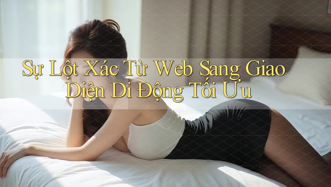 Sự Lột Xác Từ Web Sang Giao Diện Di Động Tối Ưu Sự Lột Xác Từ Web Sang Giao Diện Di Động Tối Ưu