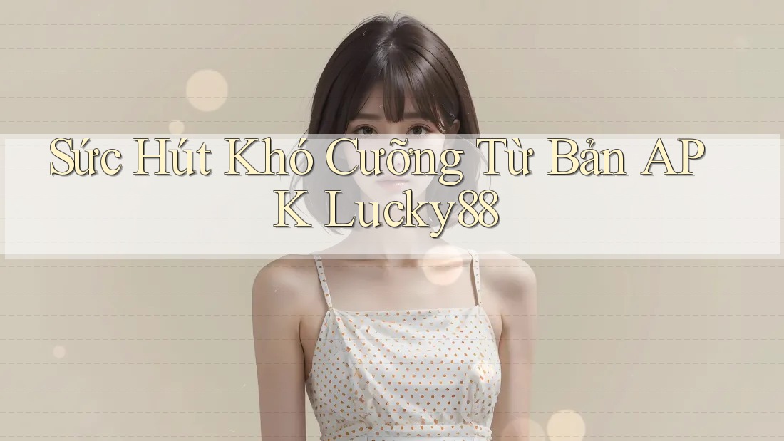 Sức Hút Khó Cưỡng Từ Bản APK Lucky88 Sức Hút Khó Cưỡng Từ Bản APK Lucky88