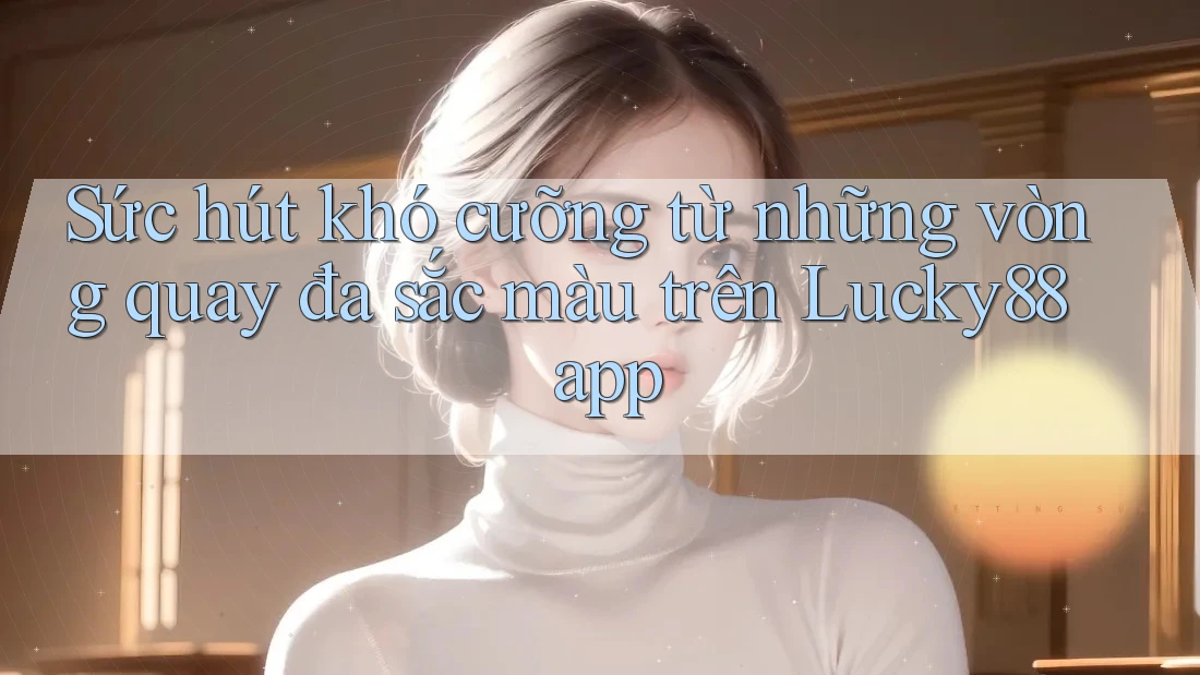 Sức hút khó cưỡng từ những vòng quay đa sắc màu trên Lucky88 app