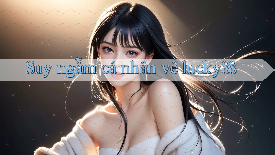 Suy ngẫm cá nhân về lucky88 Suy ngẫm cá nhân về lucky88