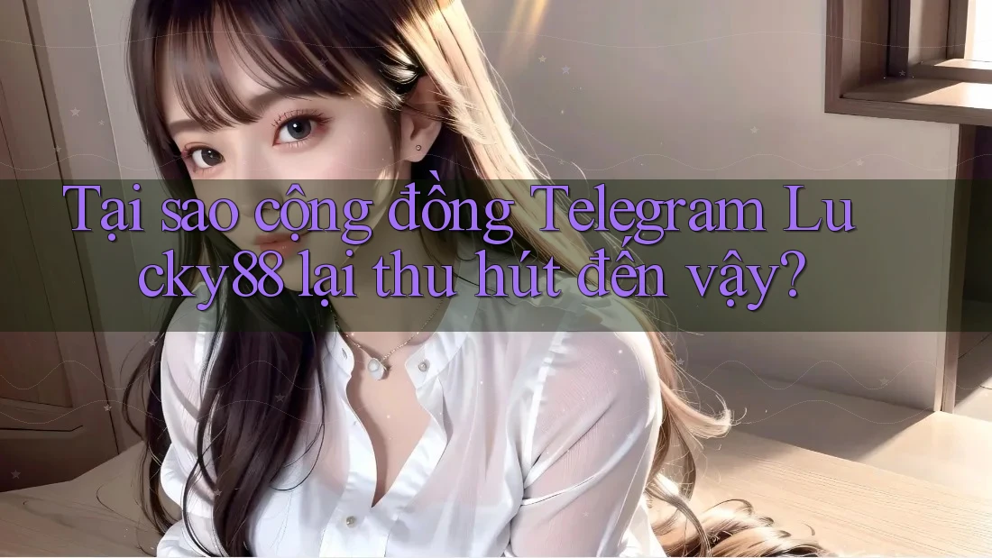 Tại sao cộng đồng Telegram Lucky88 lại thu hút đến vậy?