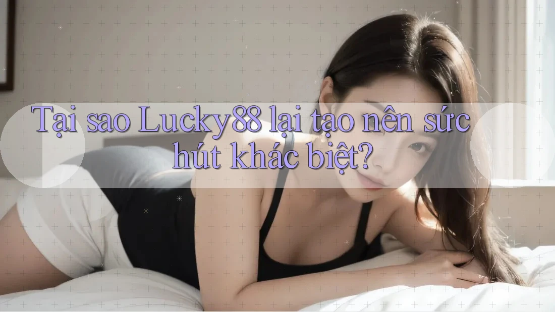 Tại sao Lucky88 lại tạo nên sức hút khác biệt? Tại sao Lucky88 lại tạo nên sức hút khác biệt?