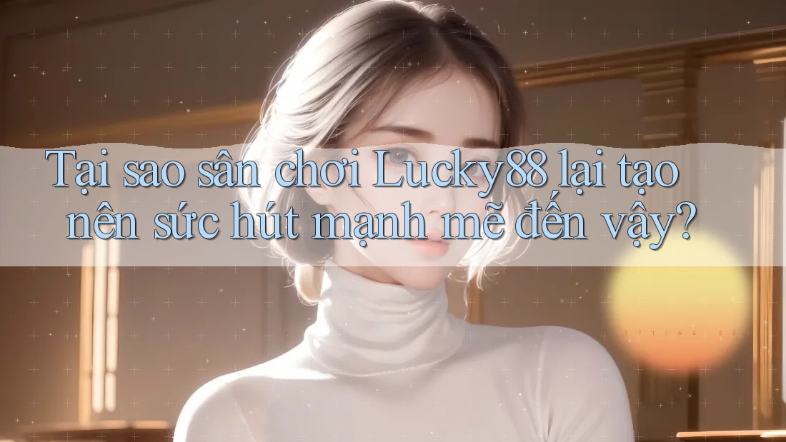 Tại sao sân chơi Lucky88 lại tạo nên sức hút mạnh mẽ đến vậy? Tại sao sân chơi Lucky88 lại tạo nên sức hút mạnh mẽ đến vậy?