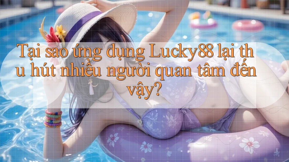 Tại sao ứng dụng Lucky88 lại thu hút nhiều người quan tâm đến vậy?