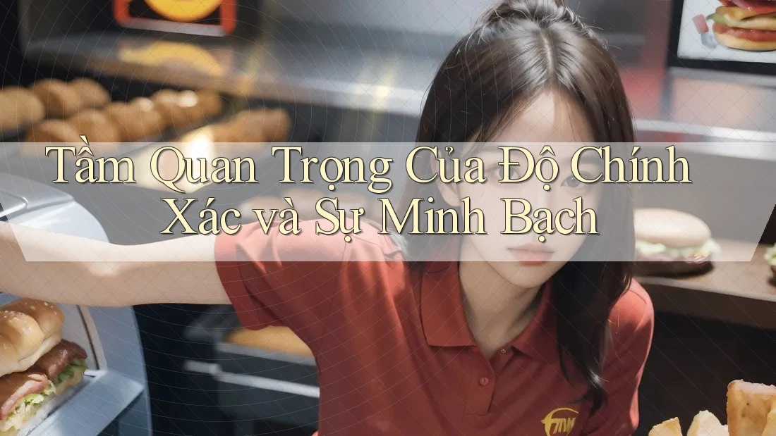 Tầm Quan Trọng Của Độ Chính Xác và Sự Minh Bạch