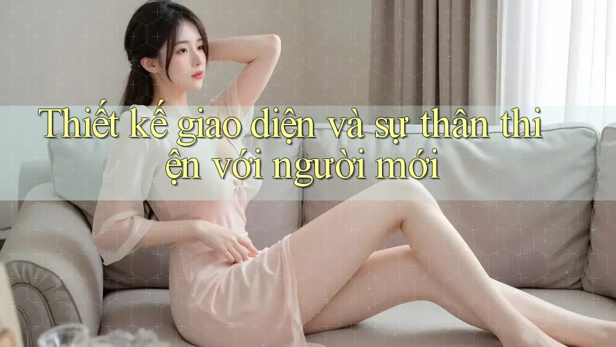 Thiết kế giao diện và sự thân thiện với người mới Thiết kế giao diện và sự thân thiện với người mới
