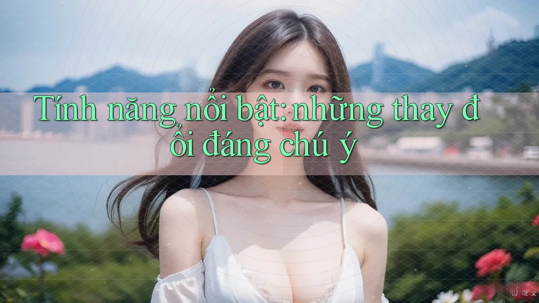 Tính năng nổi bật: những thay đổi đáng chú ý Tính năng nổi bật: những thay đổi đáng chú ý