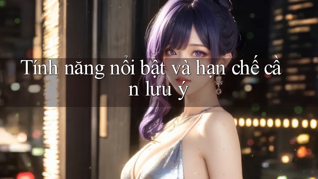 Tính năng nổi bật và hạn chế cần lưu ý Tính năng nổi bật và hạn chế cần lưu ý