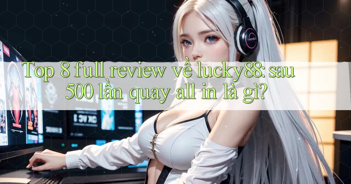 Top 8 full review về lucky88 sau 500 lần quay all in là gì