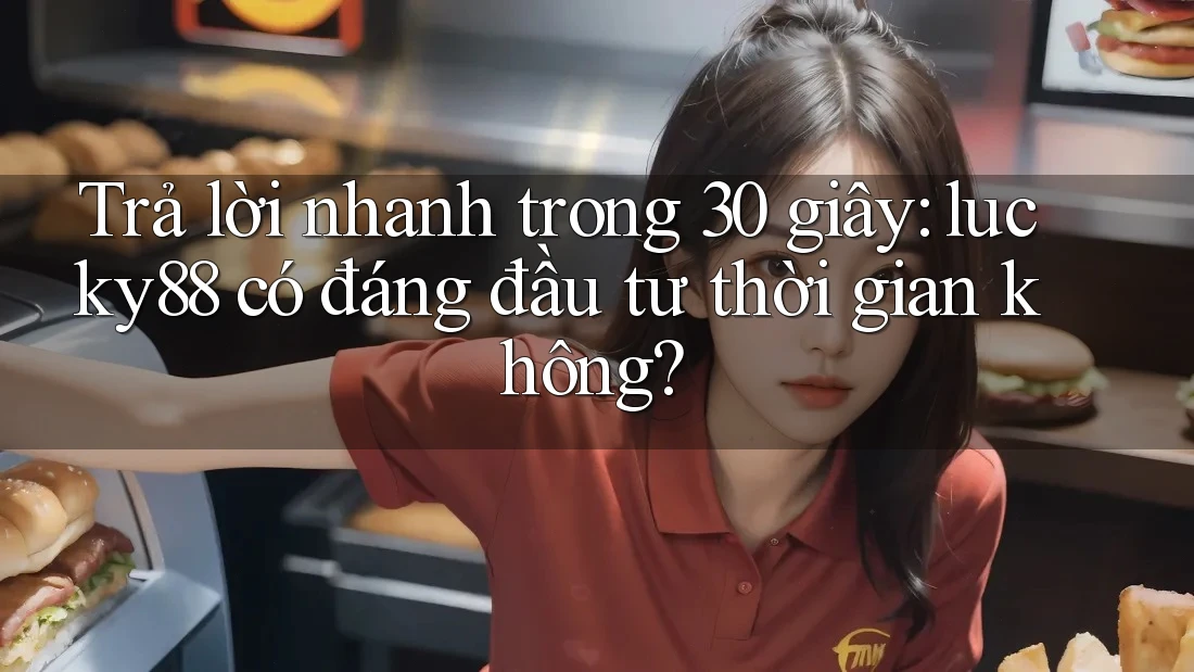 Trả lời nhanh trong 30 giây: lucky88 có đáng đầu tư thời gian không? Trả lời nhanh trong 30 giây: lucky88 có đáng đầu tư thời gian không?