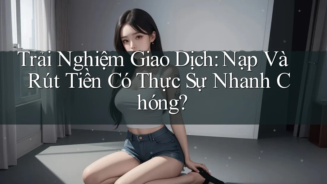 Trải Nghiệm Giao Dịch: Nạp Và Rút Tiền Có Thực Sự Nhanh Chóng? Trải Nghiệm Giao Dịch: Nạp Và Rút Tiền Có Thực Sự Nhanh Chóng?