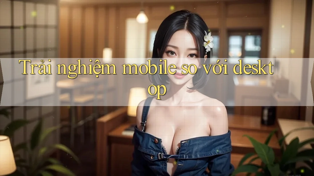 Trải nghiệm mobile so với desktop